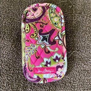Vera Bradley flat eye glass case